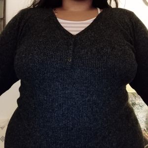 Fashion nova - charcoal romper